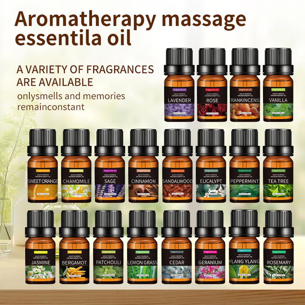 Fragrance Oil 10Ml - 10mL Aromatherapy Essential Oil Jasmine Eucalyptus