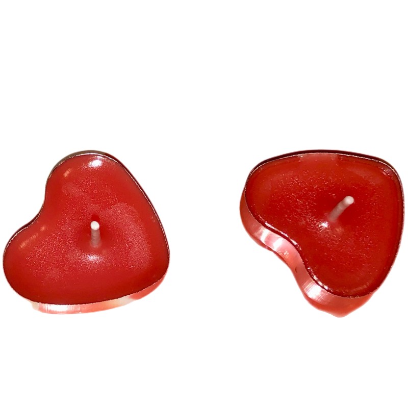 100 Sets Heart shaped Empty Al - Candle Making Supplies For Beginners ulasan dan harga