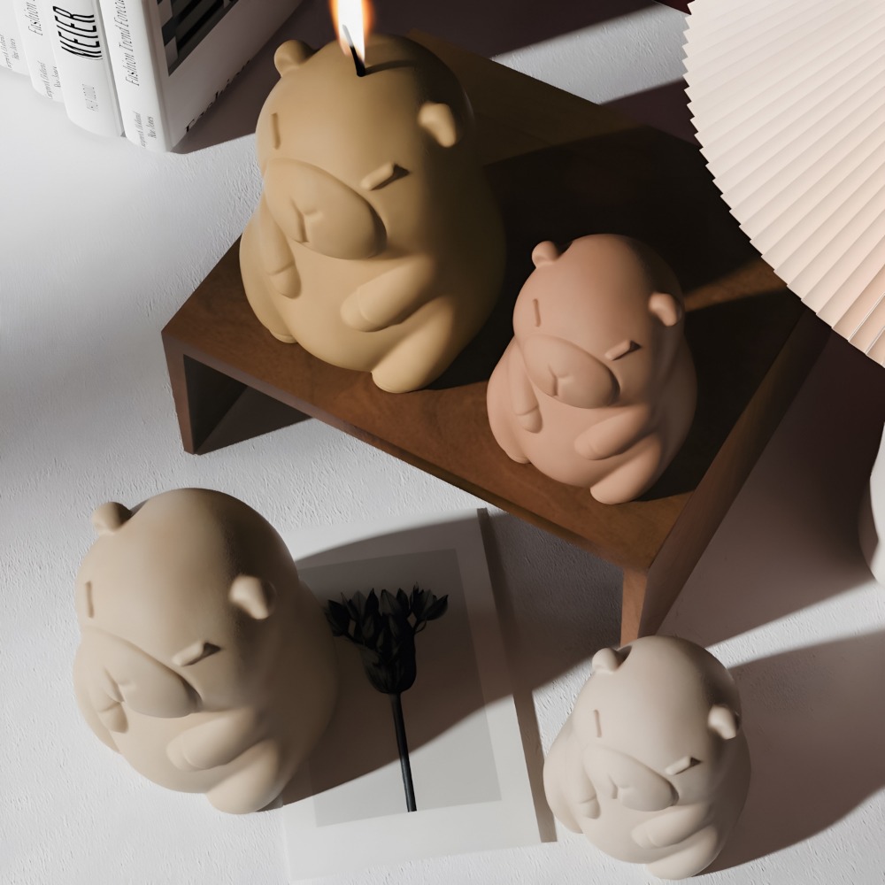 Standing Capybara Scent Candle - Candle Supplies In Bulk ulasan dan harga