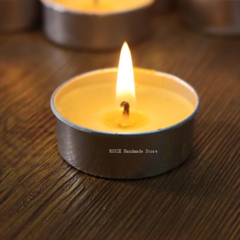 Empty Tea Wax Circular Aluminu - Candle Supplies In Bulk ulasan dan harga
