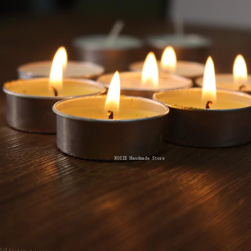 Empty Tea Wax Circular Aluminu - Candle Supplies In Bulk ulasan dan harga