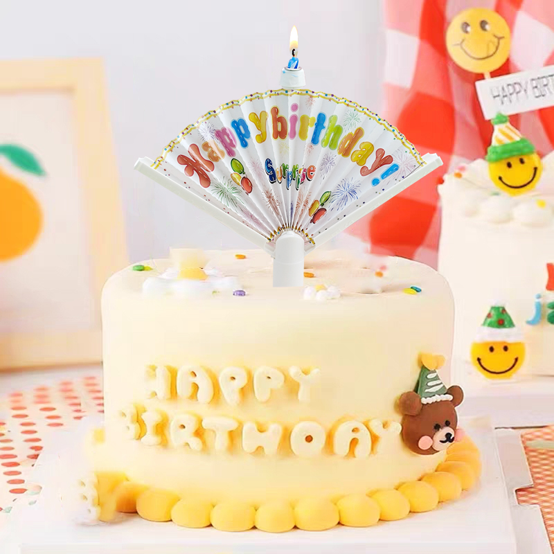 1PCS Surprise Fan Candle Birth - Candle Surprise ulasan dan harga