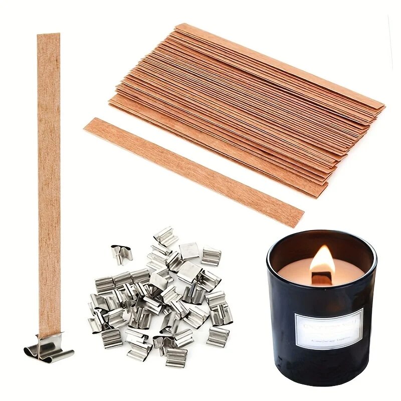30pcs High Quality Wooden Cand - Candle Making Supplies For Beginners ulasan dan harga