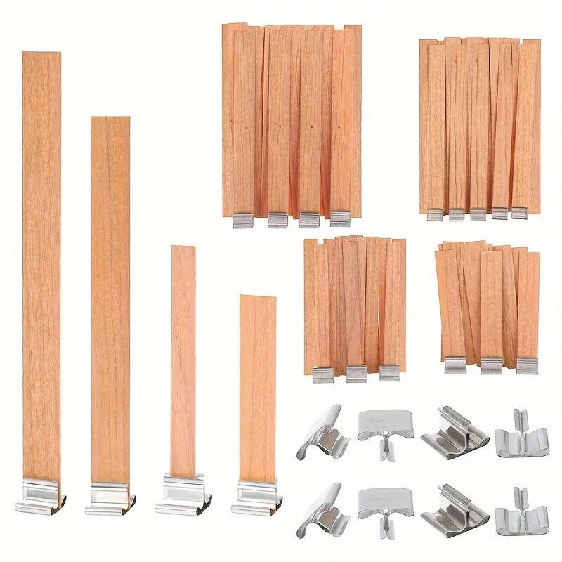 30pcs High Quality Wooden Cand - Candle Making Supplies For Beginners ulasan dan harga