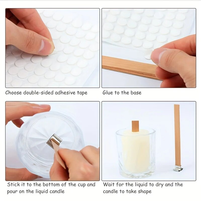 30pcs High Quality Wooden Cand - Candle Making Supplies For Beginners ulasan dan harga