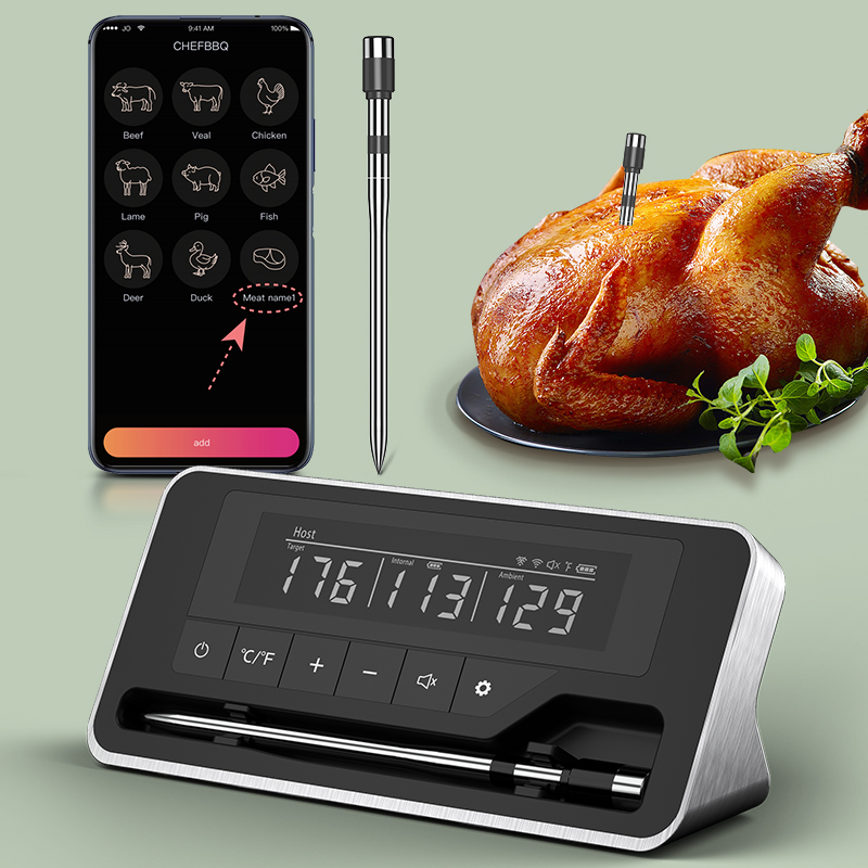 Meat Thermometer Wireless Prob - Digital Thermometer Probe ulasan dan harga