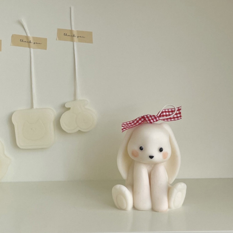 Sitting Rabbit Silicone Candle - Candle Making Supplies For Beginners ulasan dan harga