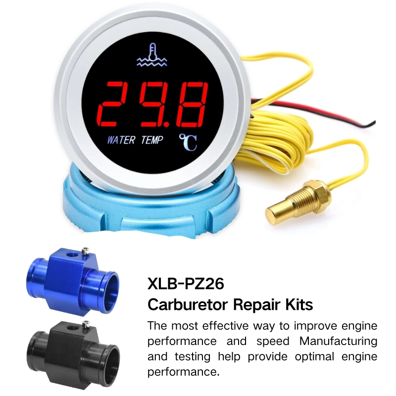 Water Temp Gauge Radiator Temp - Digital Thermometer Probe ulasan dan harga