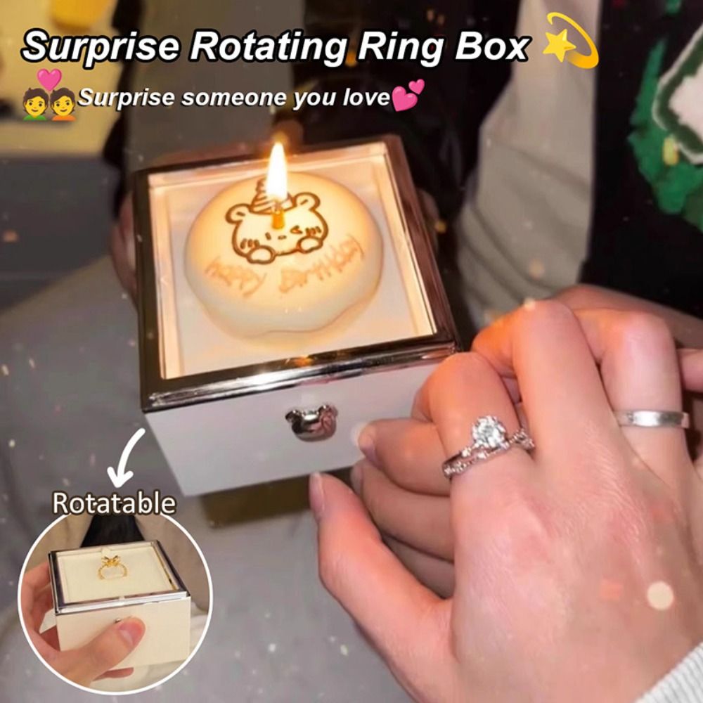 Automatic Flip Bear Flip Ring  - Candle Surprise ulasan dan harga