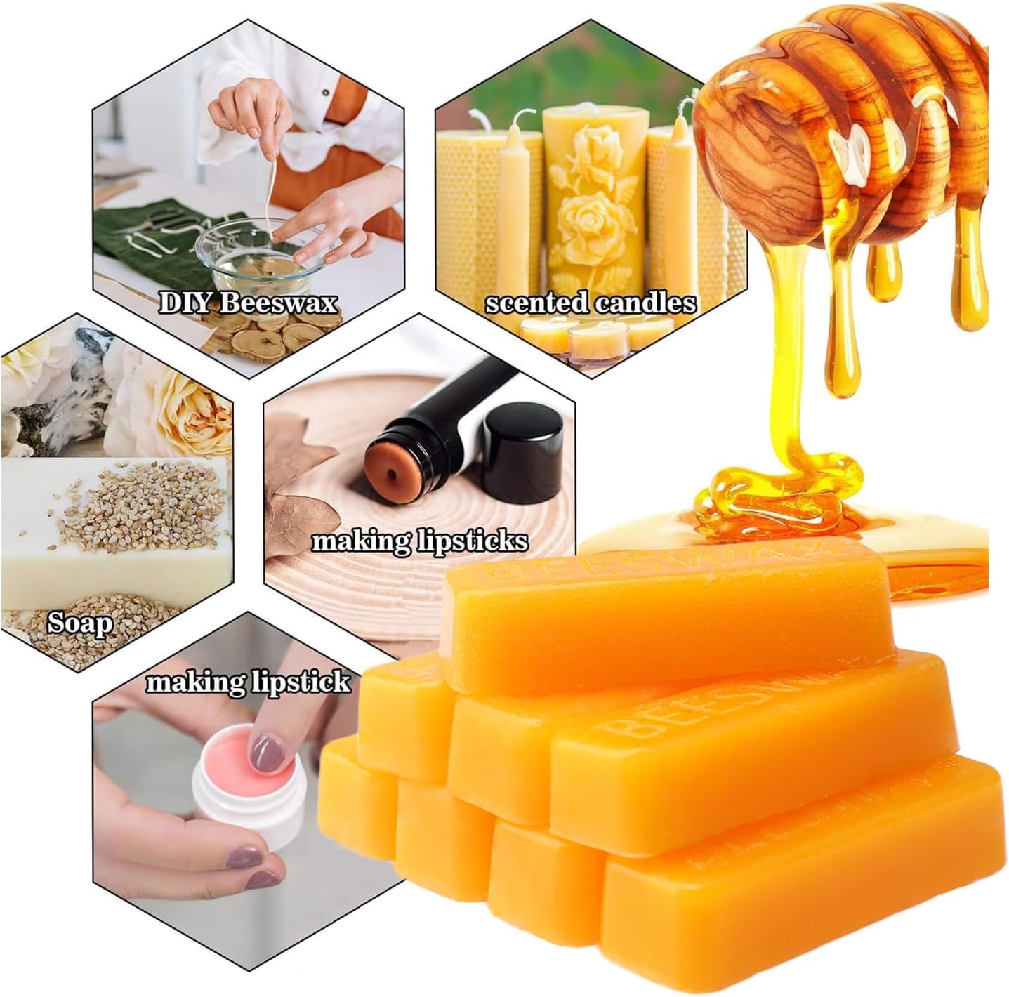 Beeswax Bar, Candle Wax Block  - Candle Supplies In Bulk ulasan dan harga
