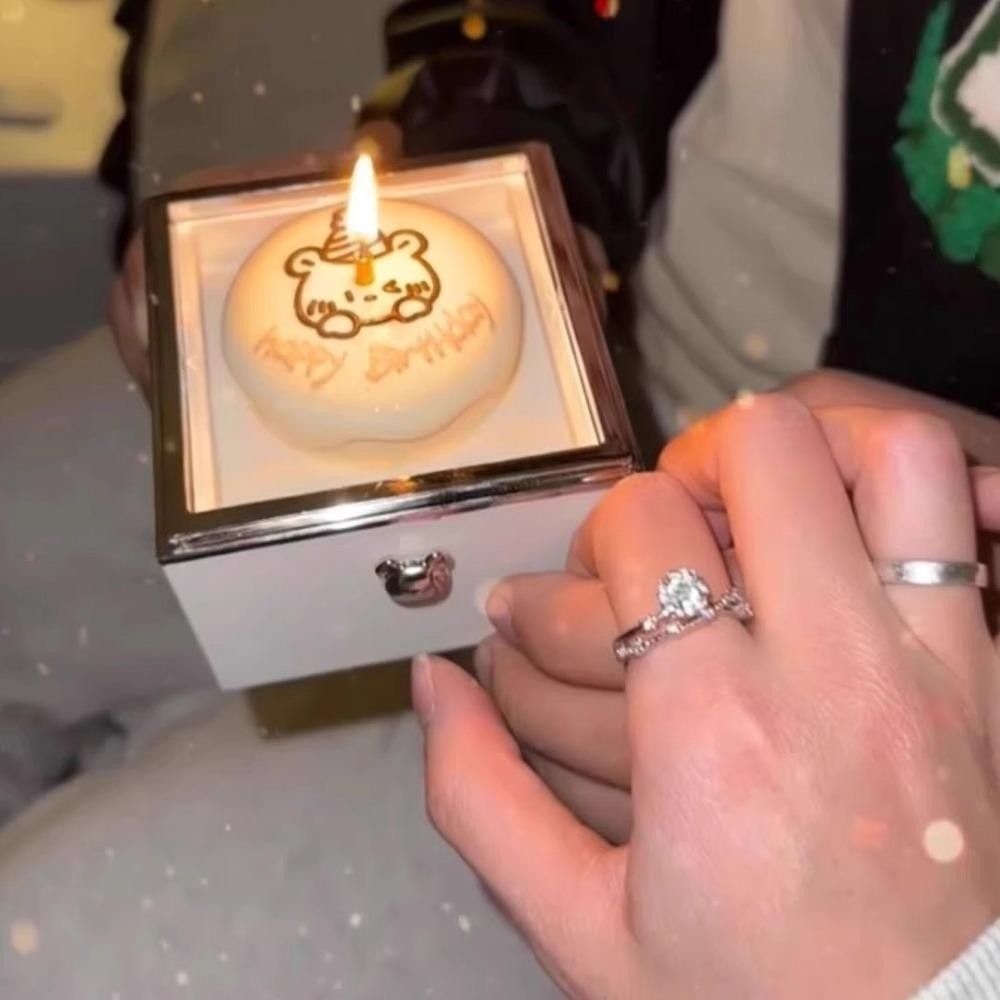Automatic Flip Bear Flip Ring  - Candle Surprise ulasan dan harga