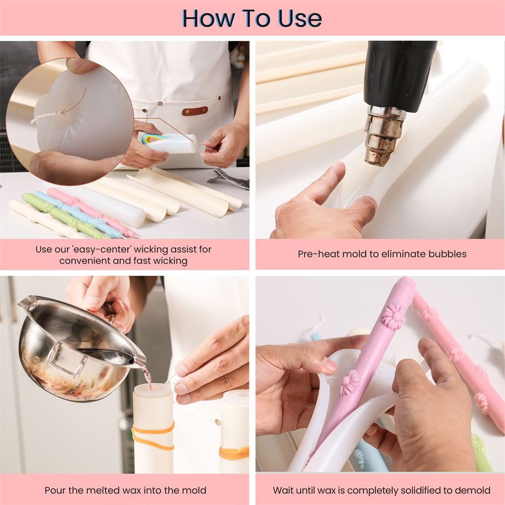 Boowan Nicole Daisy Flower Tap - Candle Making Supplies For Beginners ulasan dan harga