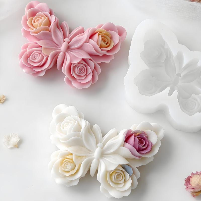DIY Rose Butterfly Form Silico - Candle Making Supplies For Beginners ulasan dan harga