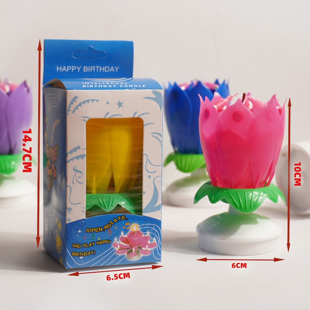 Lotus Birthday Candle Cake Dec - Candle Surprise ulasan dan harga