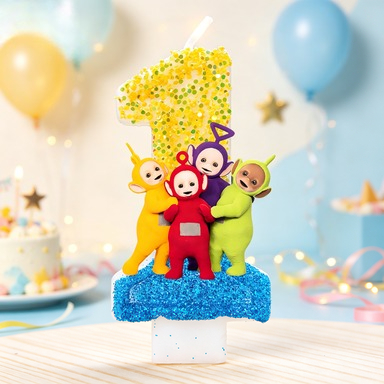 Teletubbies Themed Wax Birthda - Candle Surprise ulasan dan harga