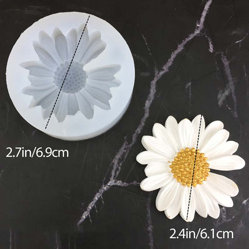 DIY Candle Silicone Mold Daisy - Candle Supplies In Bulk ulasan dan harga