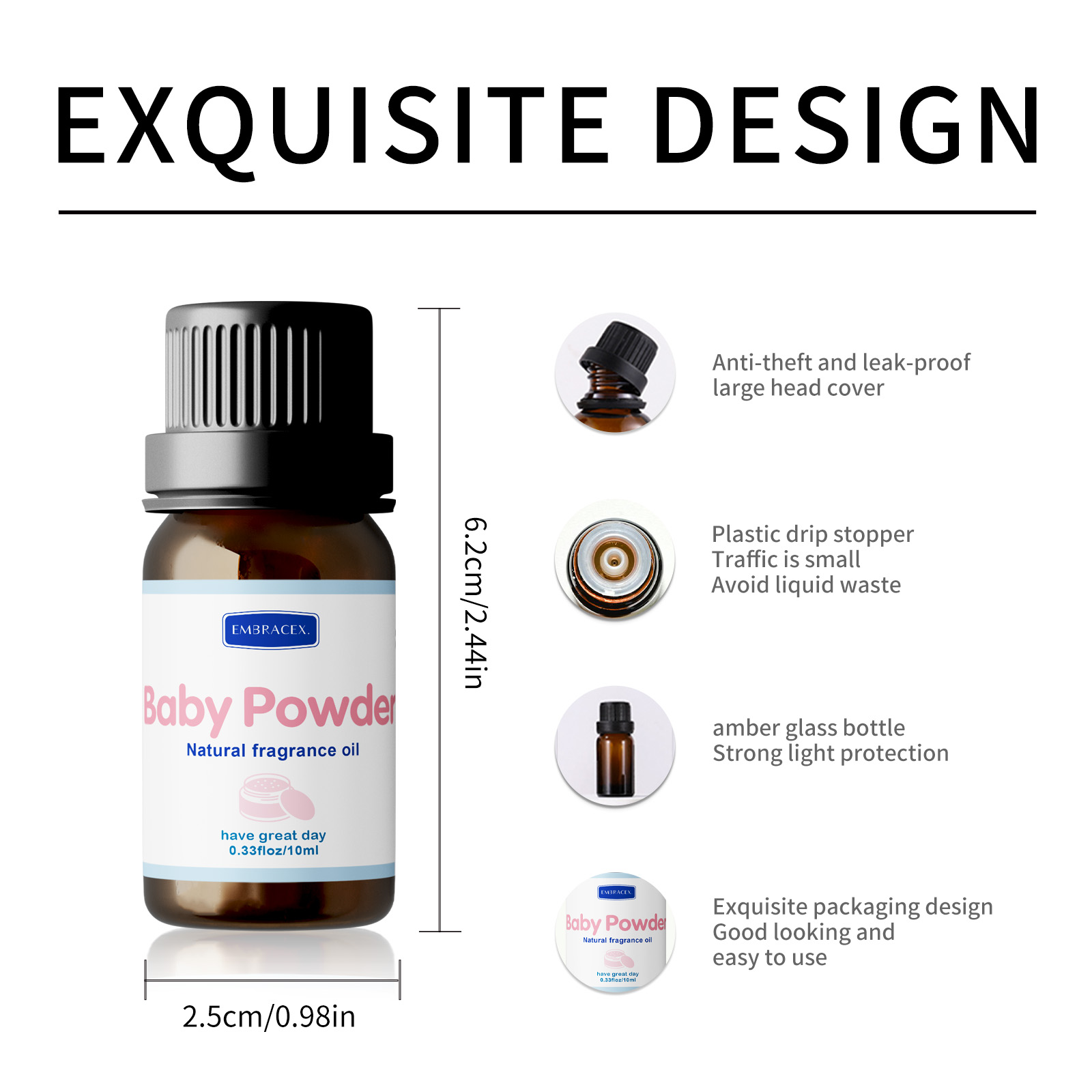 10ml Baby Powder Essential Oil - Fragrance Oil 10Ml ulasan dan harga