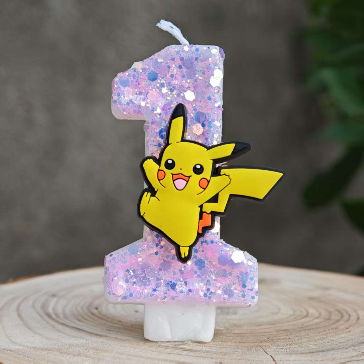 Cute Pokemon Candle Number 0-9 - Candle Surprise ulasan dan harga