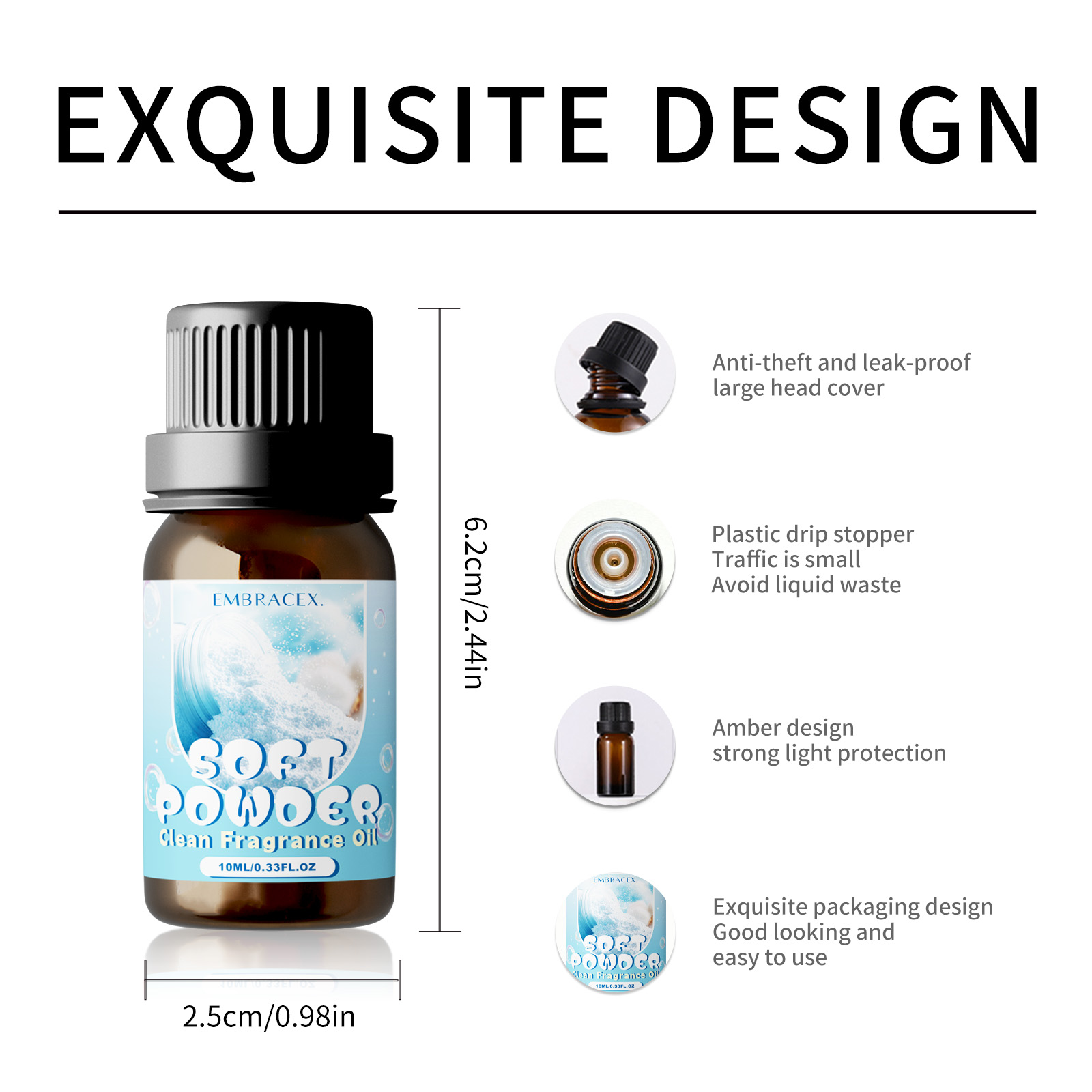 10ml Soft Powder Essential Oil - Fragrance Oil 10Ml ulasan dan harga